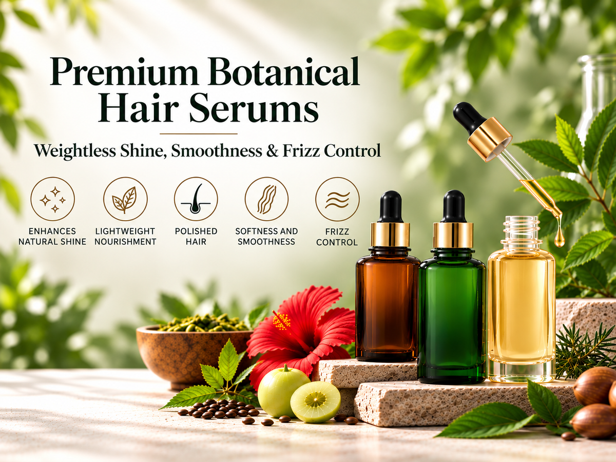 Premium Botanical Hair Serums