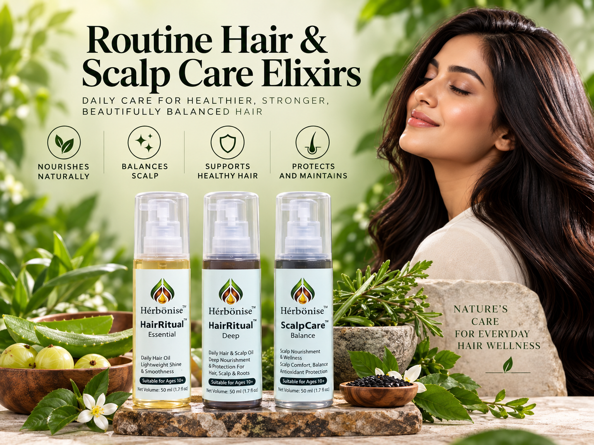 Routine Hair & Scalp Care Elixirs